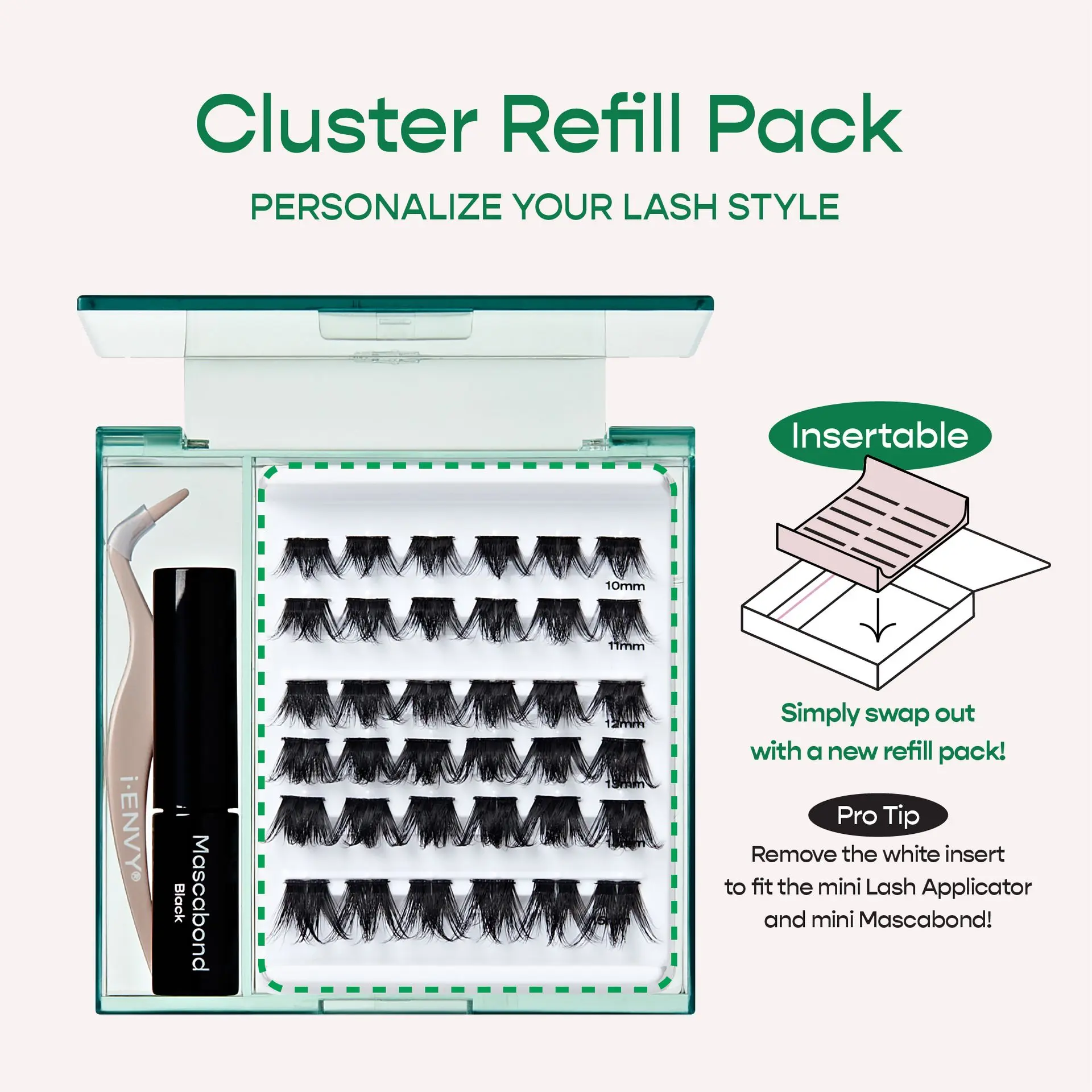 I-ENVY Dramatic Cluster Palette Refill Pack - Length - Image 5