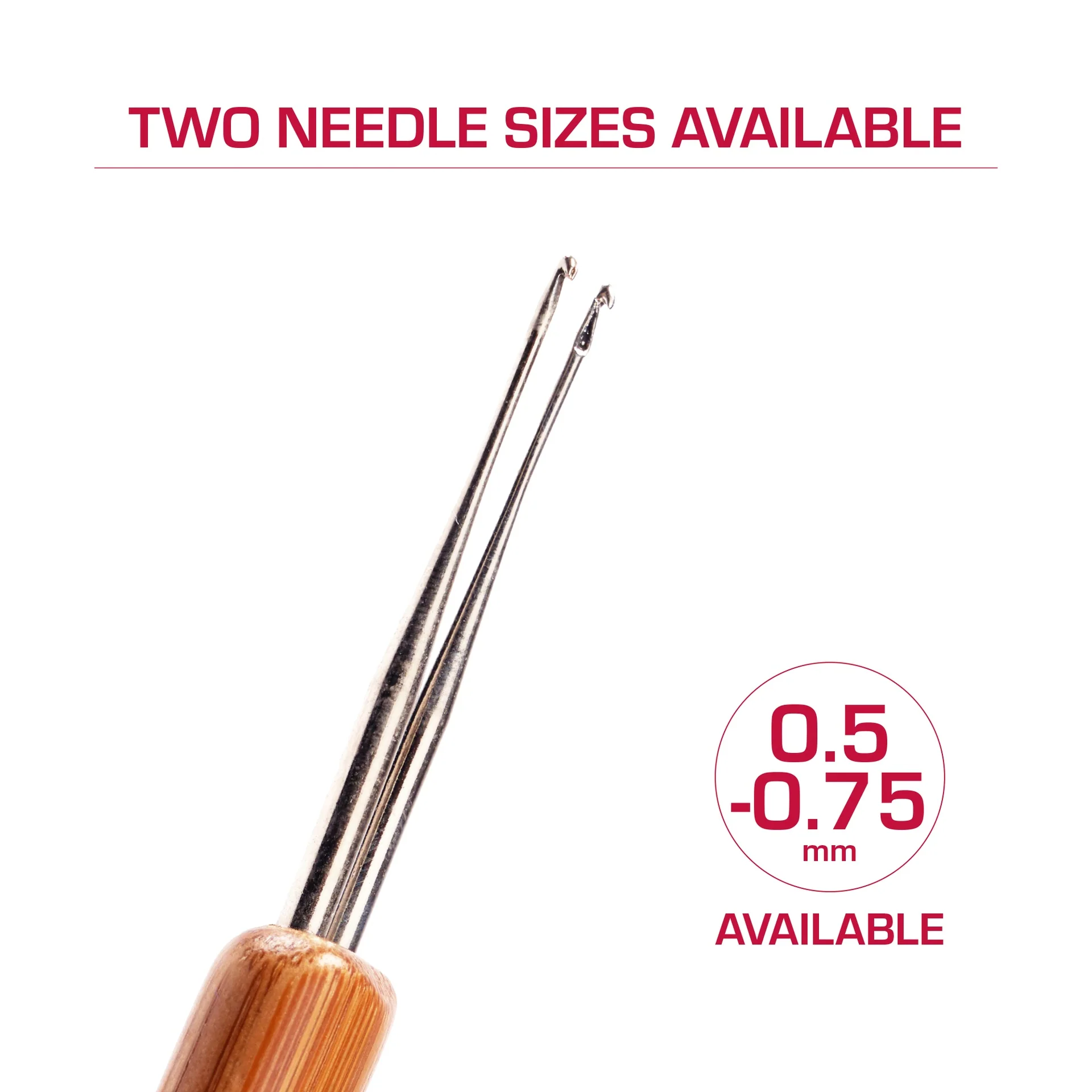 RED by KISS Dreadlock Crochet Hook 0.5mm - Image 8