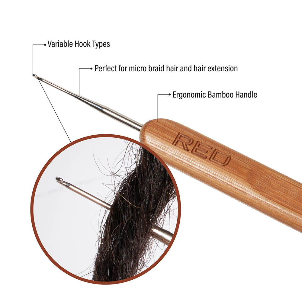 RED by KISS Dreadlock Crochet Hook 0.75mm - Image 2
