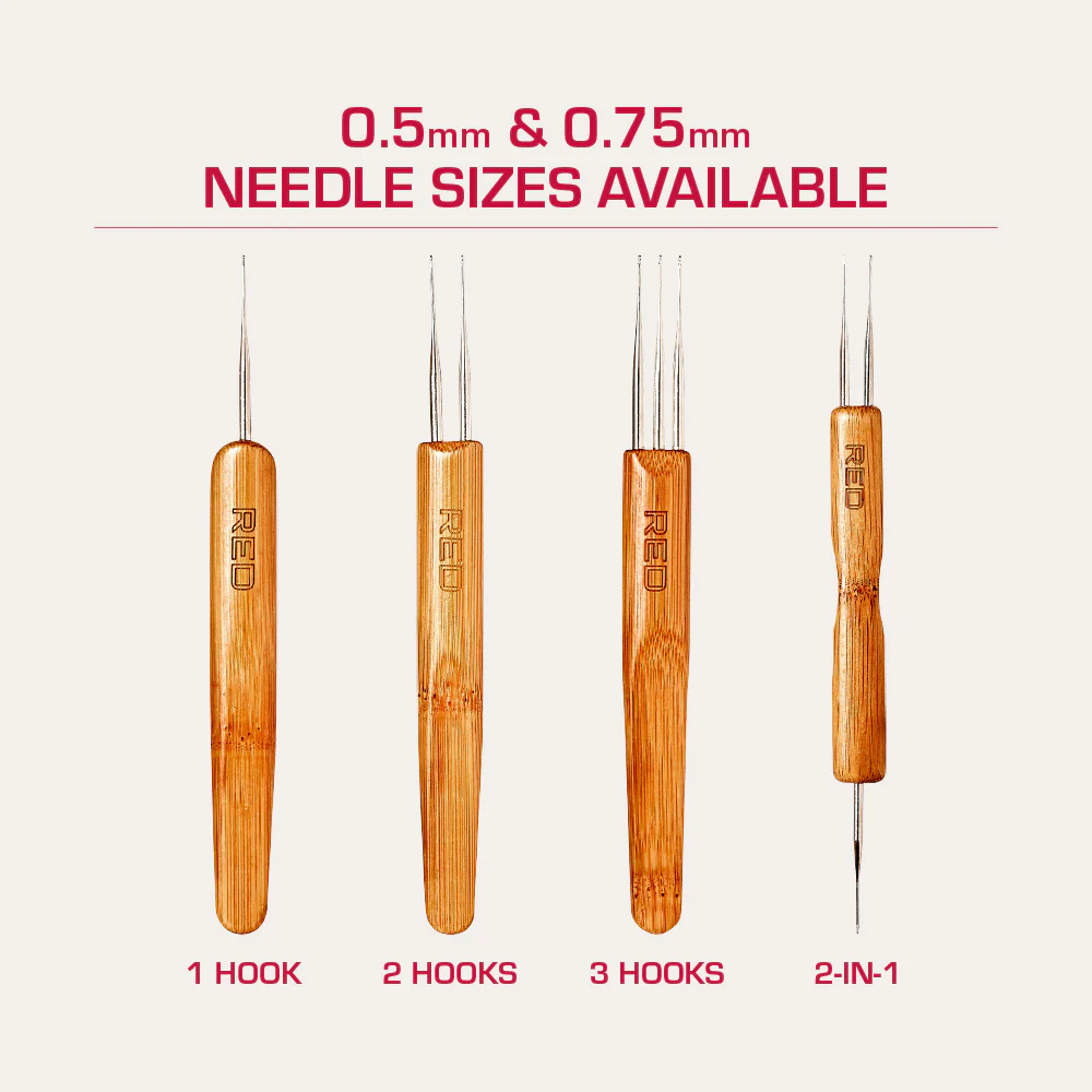 RED by KISS Dreadlock Crochet Hook 0.75mm - Image 21