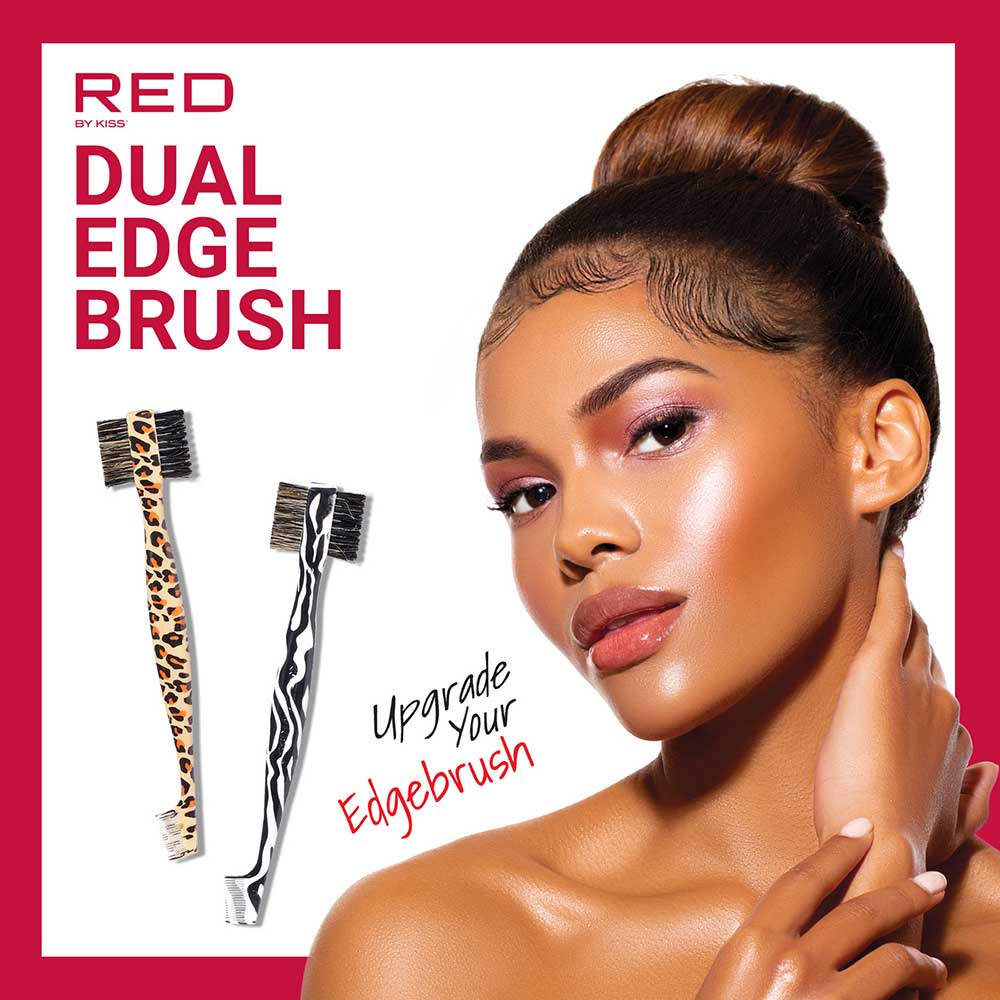 RED by KISS Dual Edge Brush - Image 5