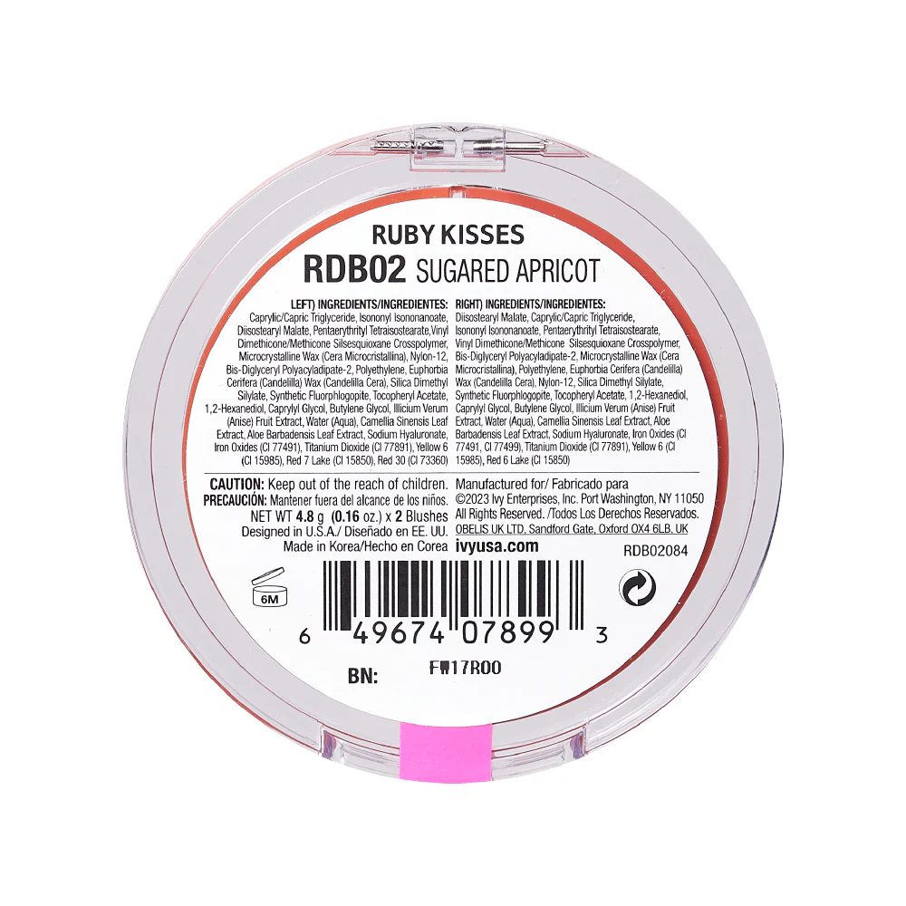 Ruby Kisses Duo Cream Blush - Image 38