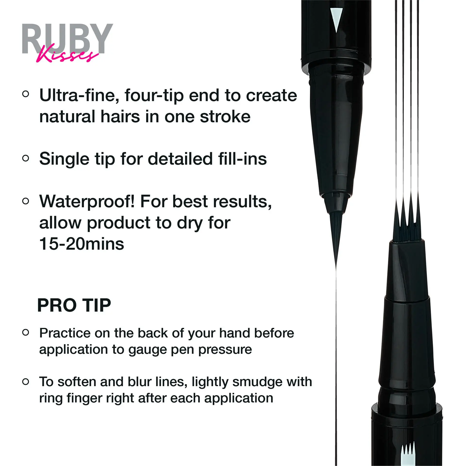 Ruby Kisses Duo Microblading Tattoo Waterproof Eyebrow Pencil - Image 10