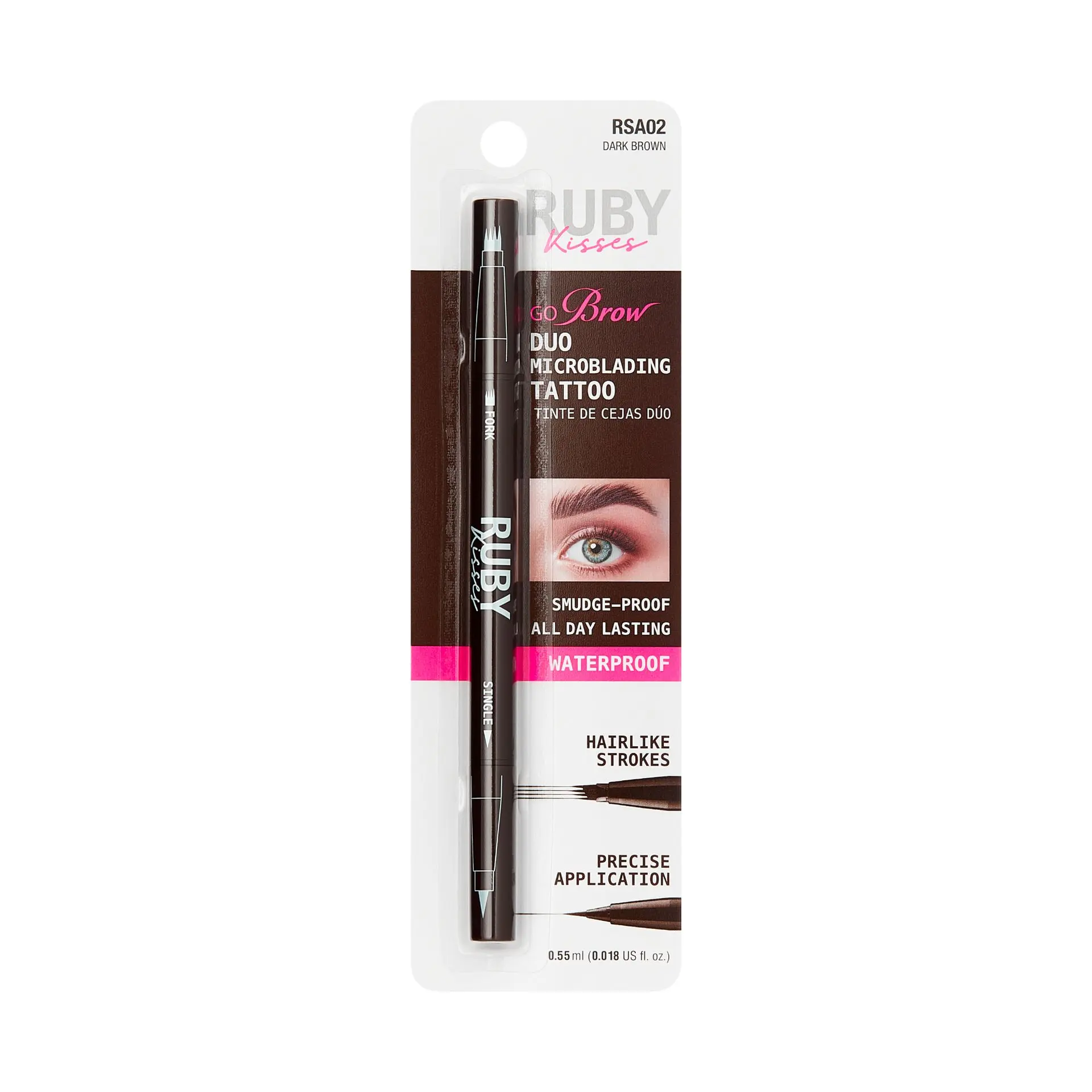 Ruby Kisses Duo Microblading Tattoo Waterproof Eyebrow Pencil - Image 26