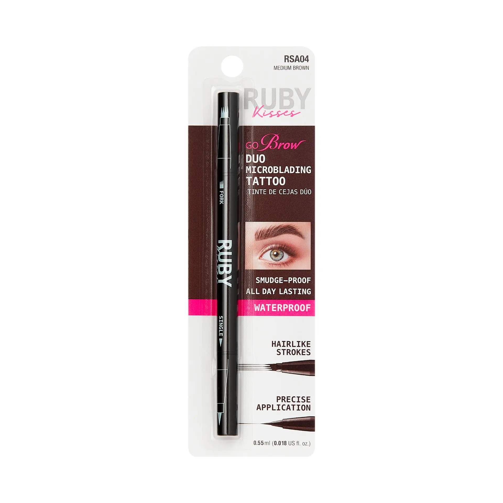 Ruby Kisses Duo Microblading Tattoo Waterproof Eyebrow Pencil - Image 28