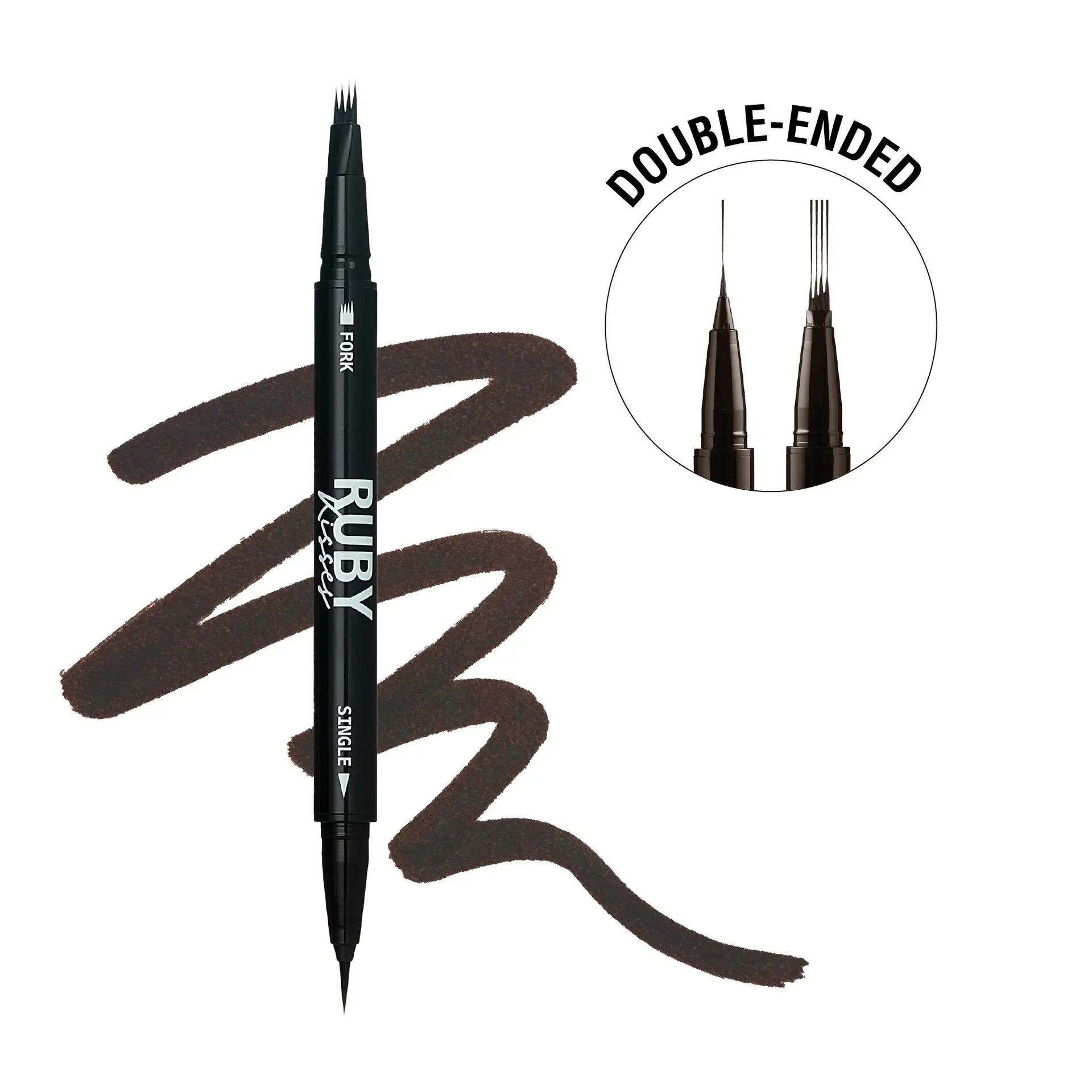 Ruby Kisses Duo Microblading Tattoo Waterproof Eyebrow Pencil - Image 35