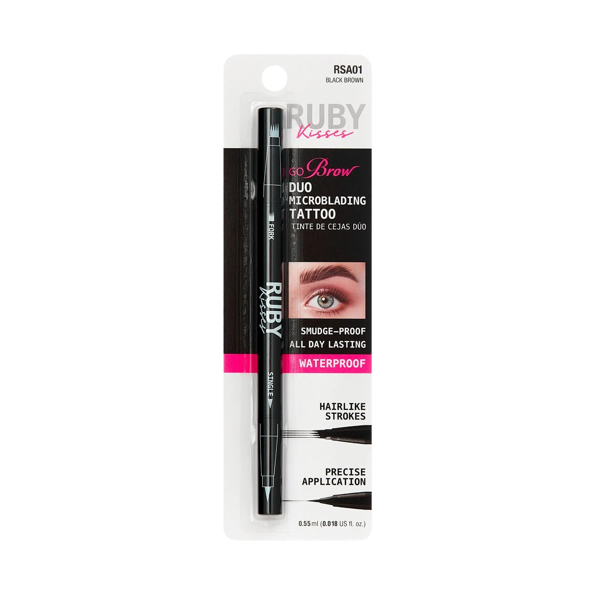 Ruby Kisses Duo Microblading Tattoo Waterproof Eyebrow Pencil - Image 39