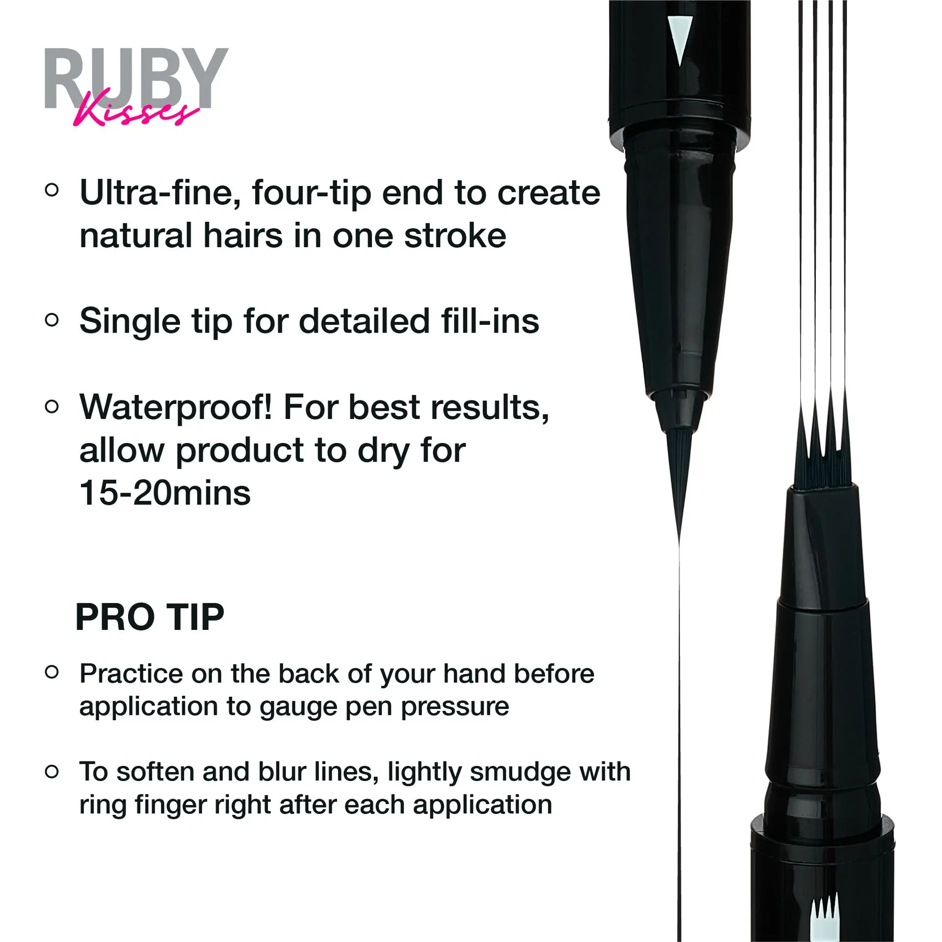 Ruby Kisses Duo Microblading Tattoo Waterproof Eyebrow Pencil - Image 9