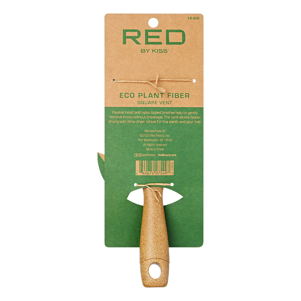 RED by KISS Eco Plant Fiber Square Vent Brush - Image 6