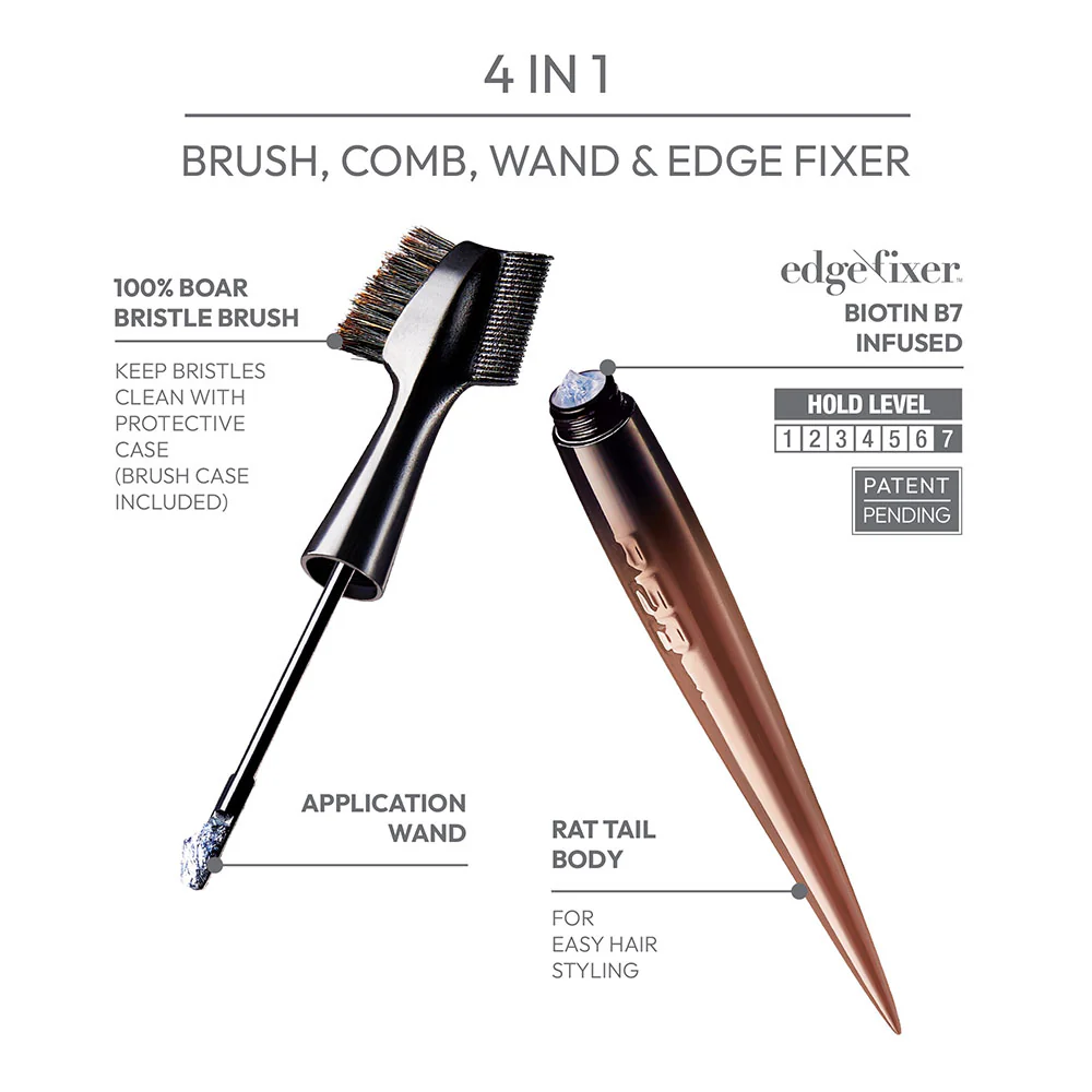RED by KISS Edge Cara 4-in-1 Edge Styling Gel Brush - Image 7