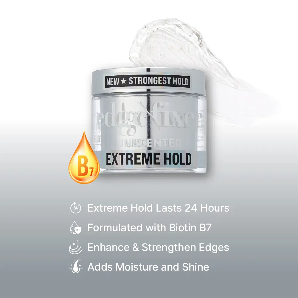 RED by KISS Edge Fixer Extreme Hold Hair Gel with Biotin B7, No Flaking or Residue - Image 47