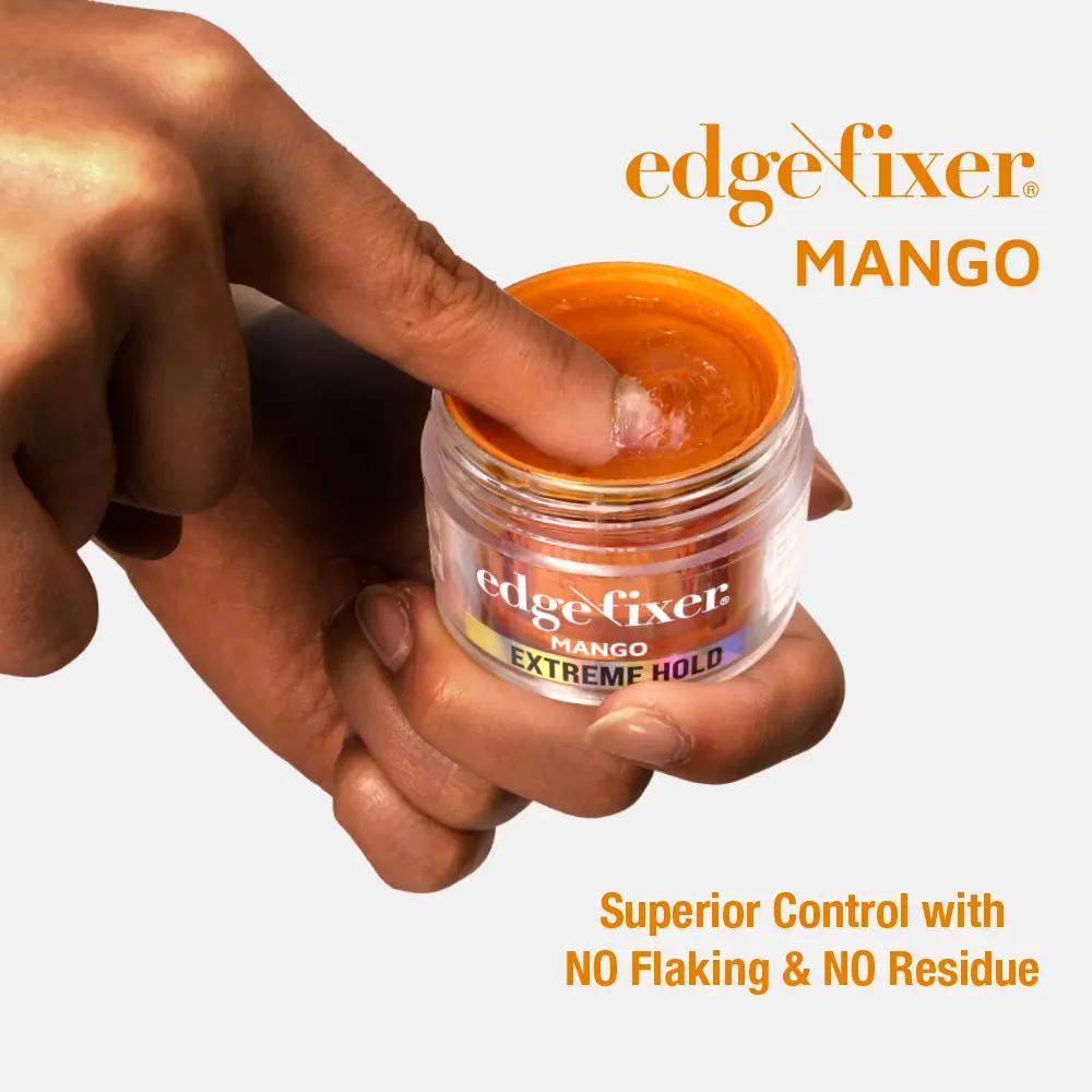 RED by KISS Edge Fixer Extreme Hold Hair Gel with Biotin B7, No Flaking or Residue - Image 88