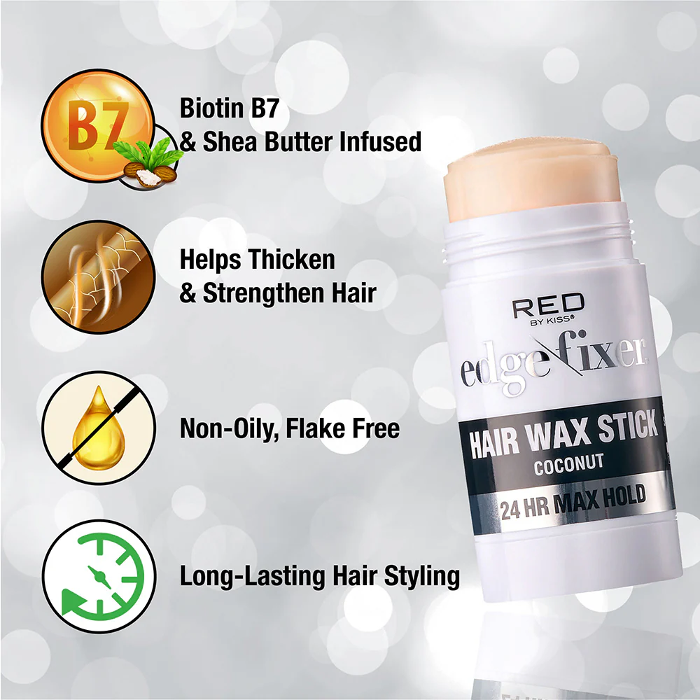 RED by KISS Edge Fixer Hair Wax Stick - Image 17