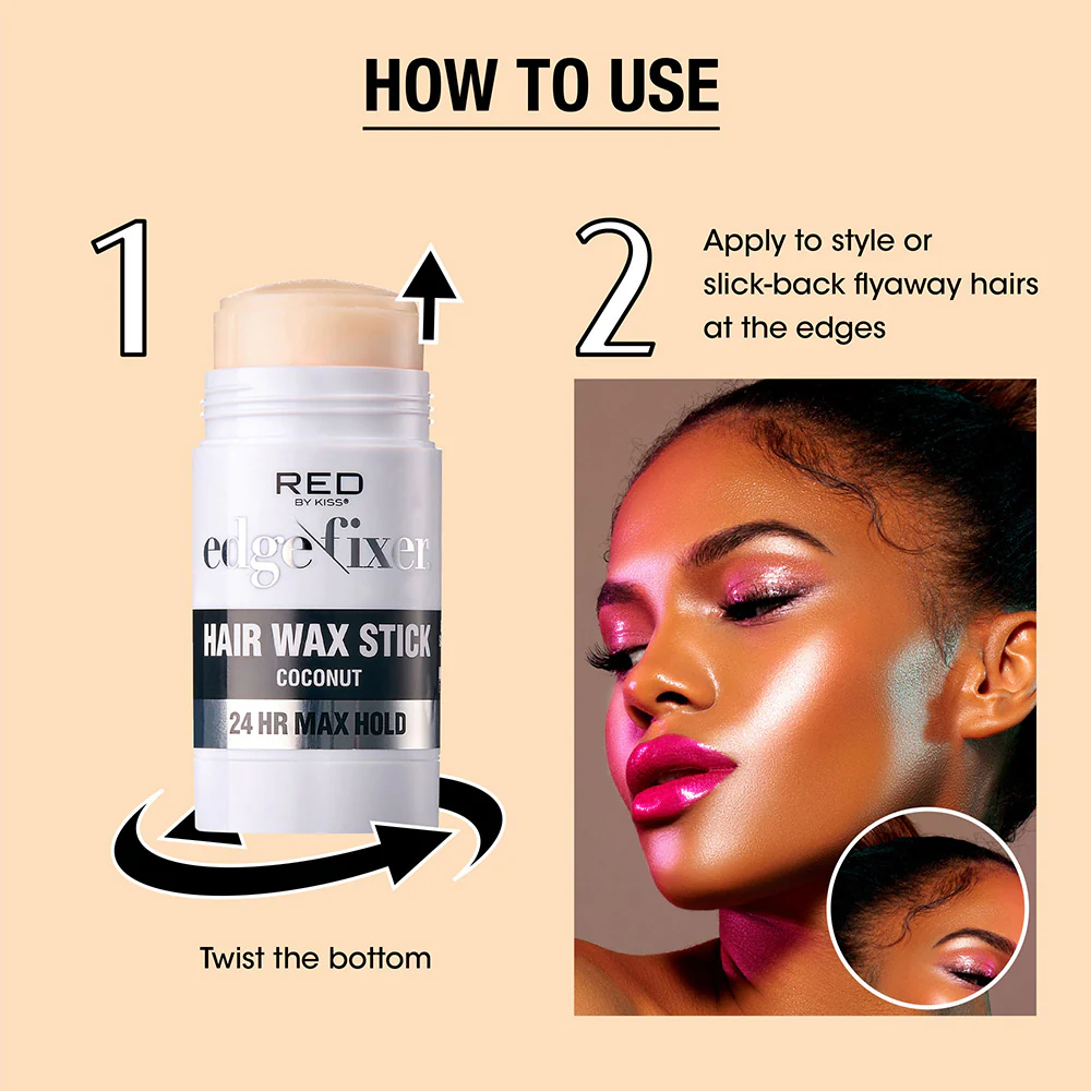 RED by KISS Edge Fixer Hair Wax Stick - Image 22