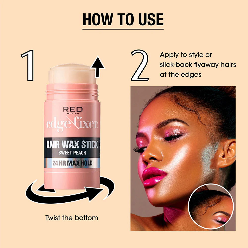 RED by KISS Edge Fixer Hair Wax Stick - Image 23