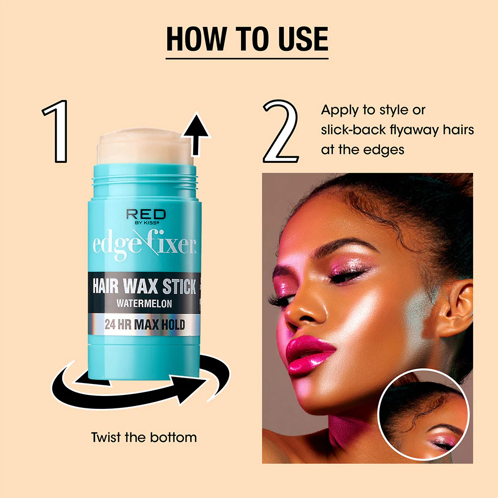 RED by KISS Edge Fixer Hair Wax Stick - Image 25