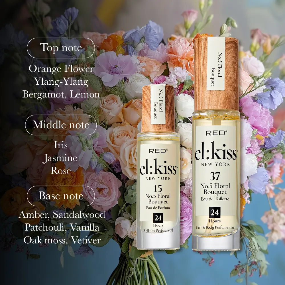 RED by KISS El Kiss Perfume Rollerball and Hair & Body Mist - Floral Fragrances - Image 101