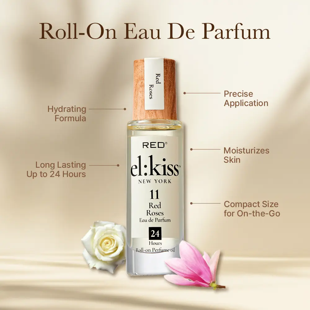 RED by KISS El Kiss Perfume Rollerball and Hair & Body Mist - Floral Fragrances - Image 23