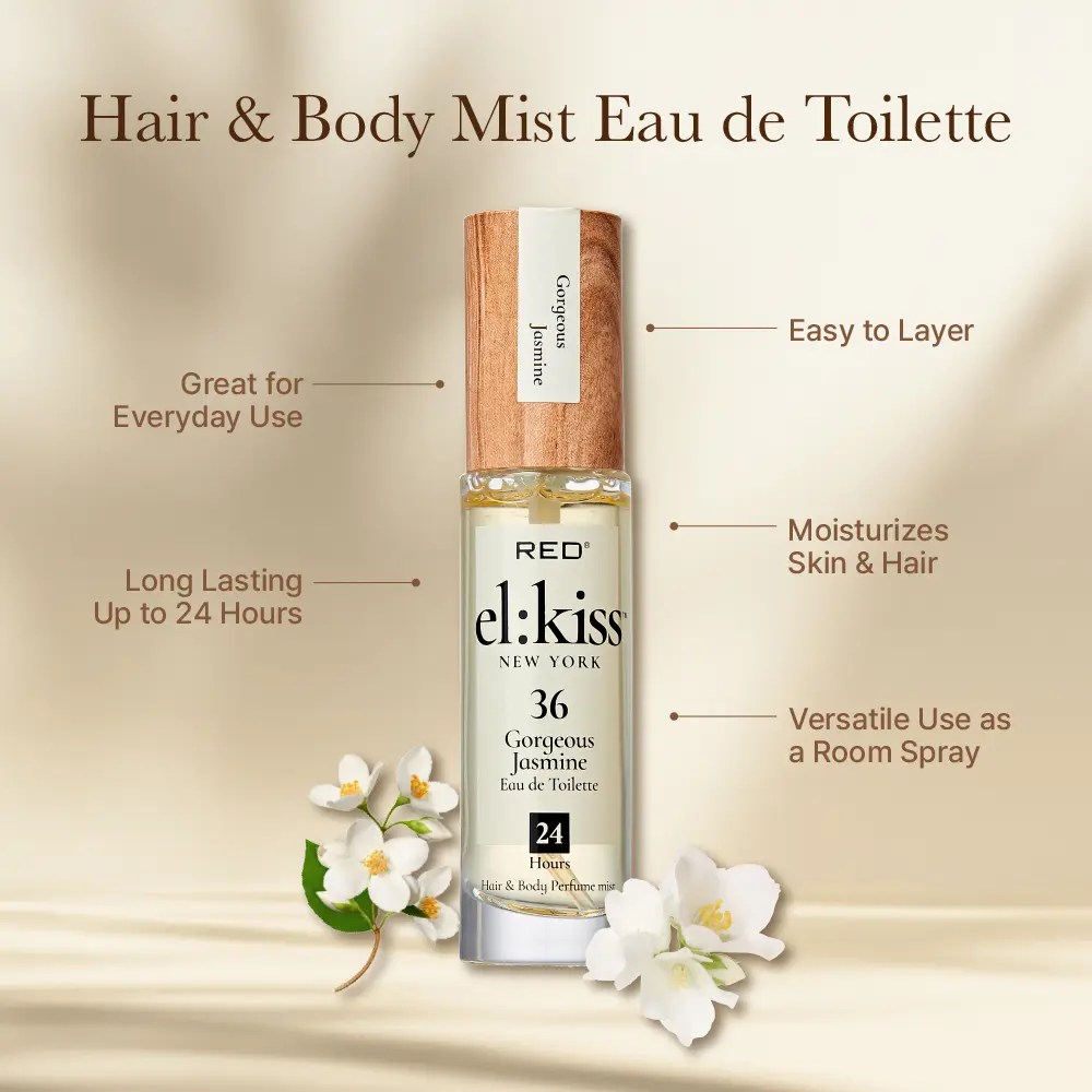 RED by KISS El Kiss Perfume Rollerball and Hair & Body Mist - Floral Fragrances - Image 92