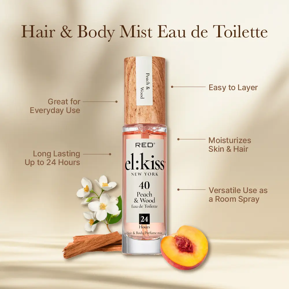 RED by KISS El Kiss Perfume Rollerball and Hair & Body Mist - Fruity Floral Fragrances - Image 102