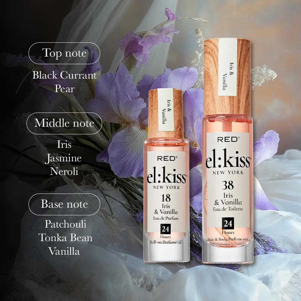 RED by KISS El Kiss Perfume Rollerball and Hair & Body Mist - Fruity Floral Fragrances - Image 11