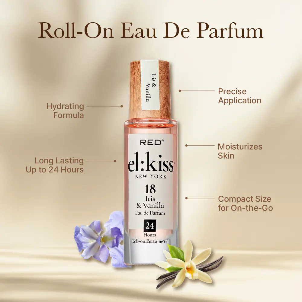 RED by KISS El Kiss Perfume Rollerball and Hair & Body Mist - Fruity Floral Fragrances - Image 12