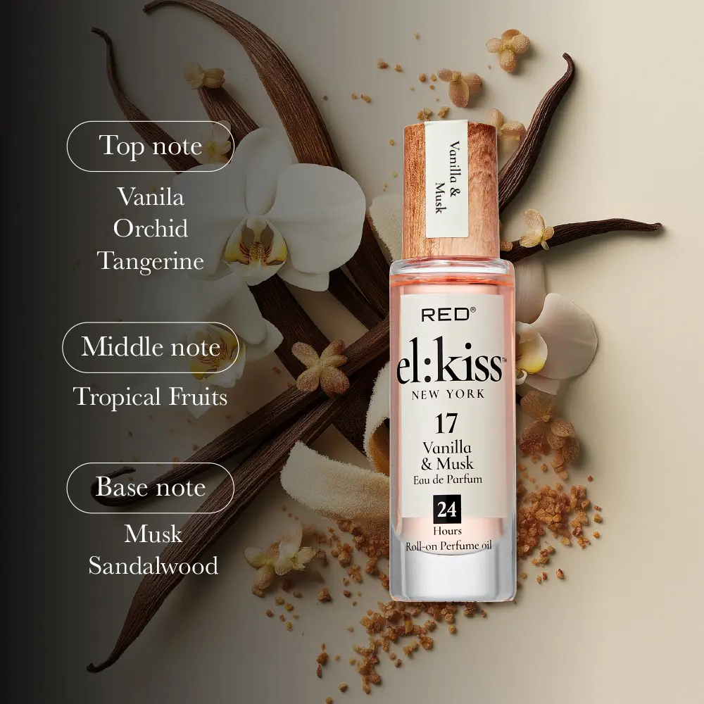 RED by KISS El Kiss Perfume Rollerball and Hair & Body Mist - Fruity Floral Fragrances - Image 2