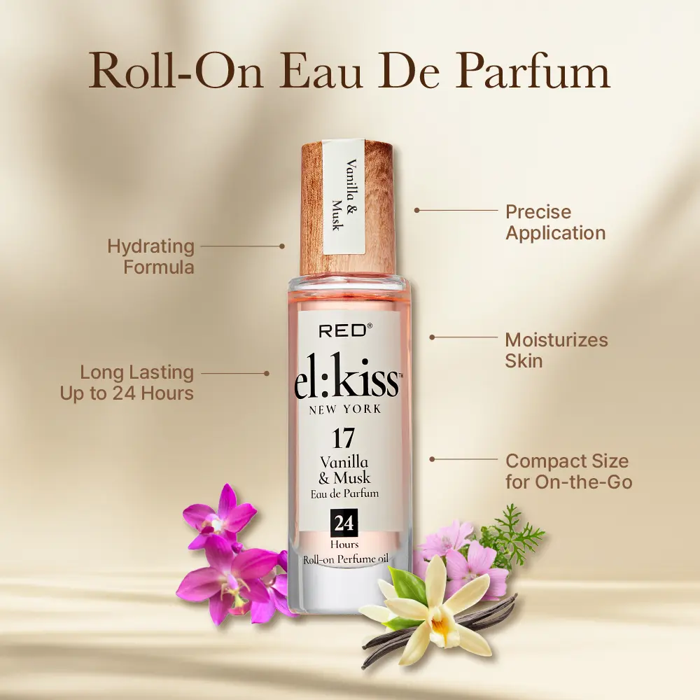 RED by KISS El Kiss Perfume Rollerball and Hair & Body Mist - Fruity Floral Fragrances - Image 3