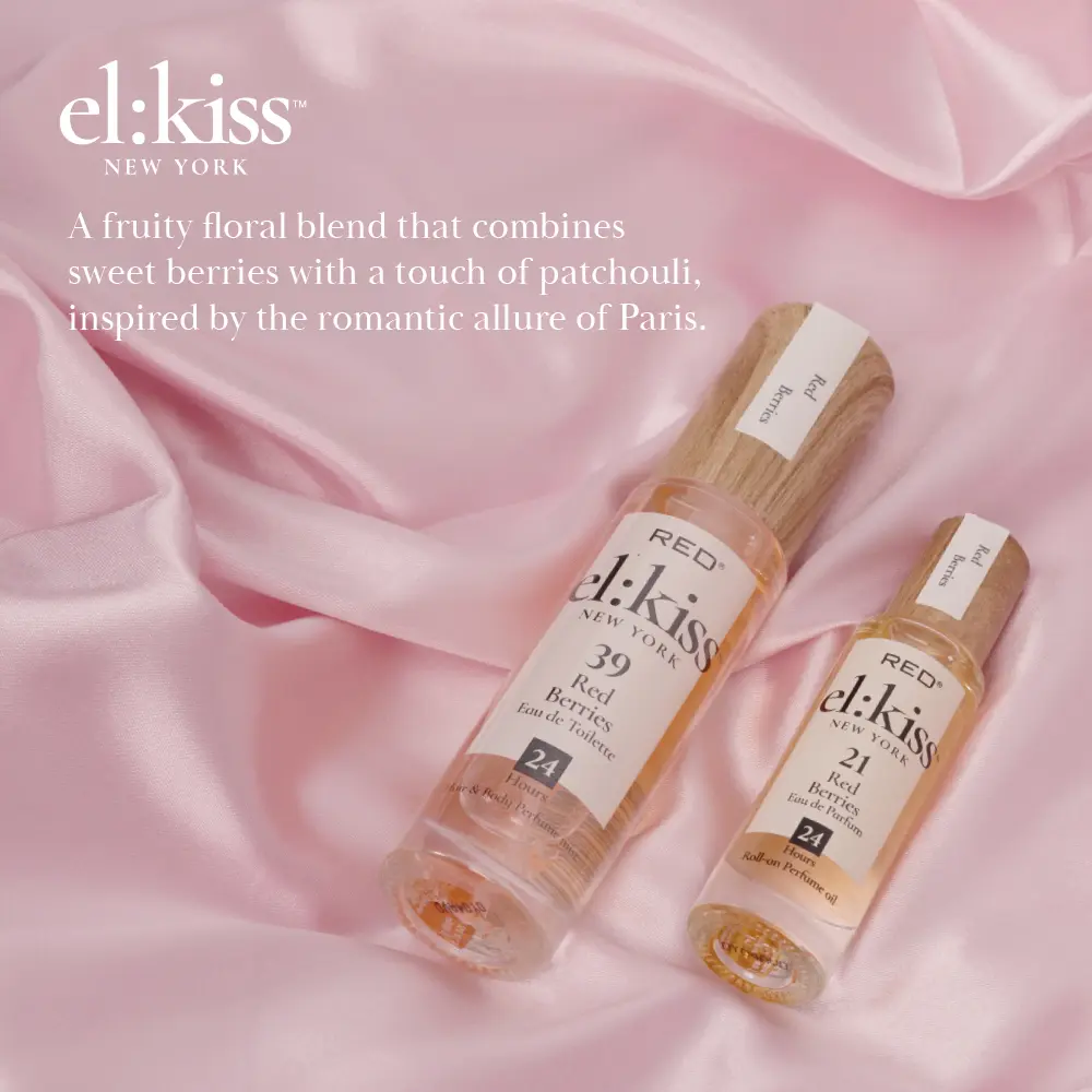 RED by KISS El Kiss Perfume Rollerball and Hair & Body Mist - Fruity Floral Fragrances - Image 44