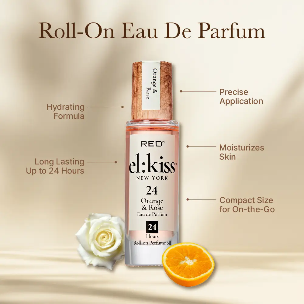 RED by KISS El Kiss Perfume Rollerball and Hair & Body Mist - Fruity Floral Fragrances - Image 72