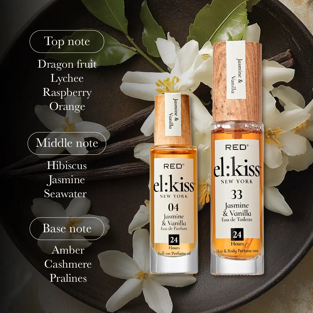 RED by KISS El Kiss Perfume Rollerball and Hair & Body Mist - Warm & Spicy Fragrances - Image 101