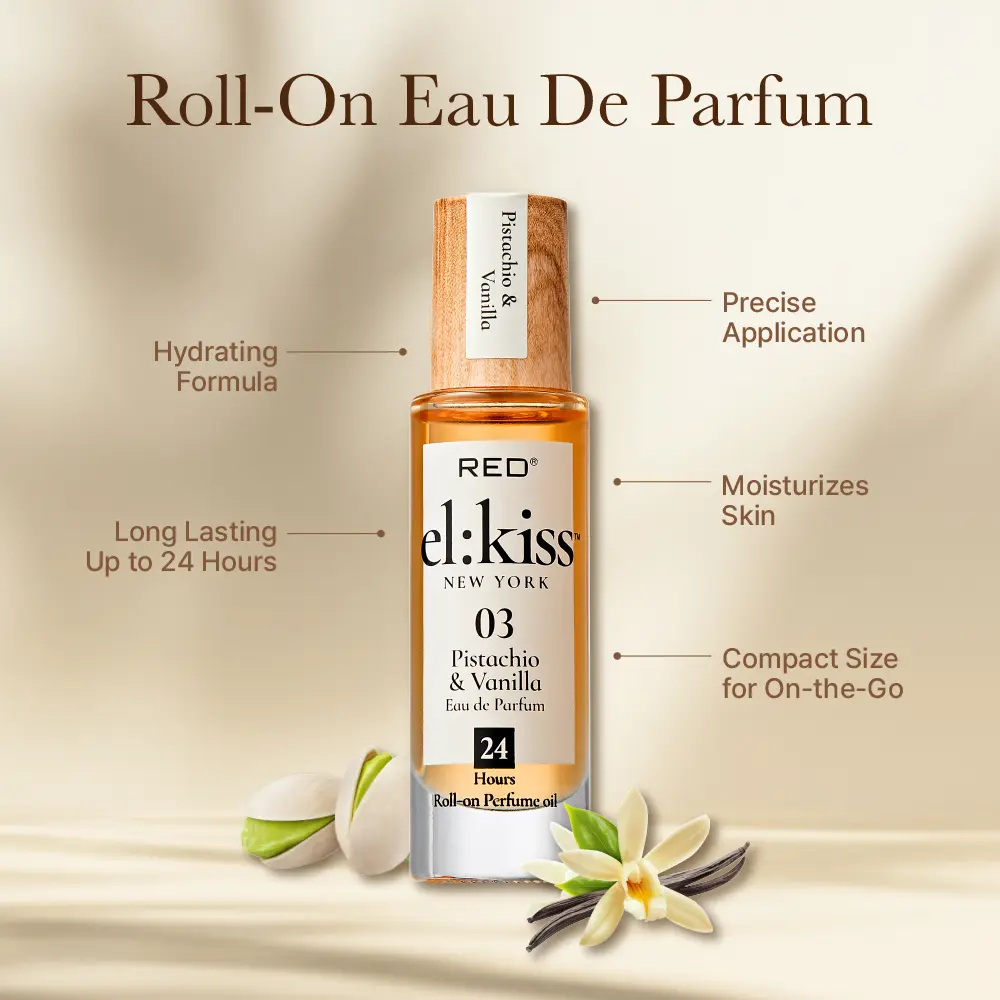 RED by KISS El Kiss Perfume Rollerball and Hair & Body Mist - Warm & Spicy Fragrances - Image 22