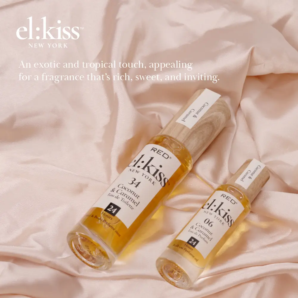 RED by KISS El Kiss Perfume Rollerball and Hair & Body Mist - Warm & Spicy Fragrances - Image 54