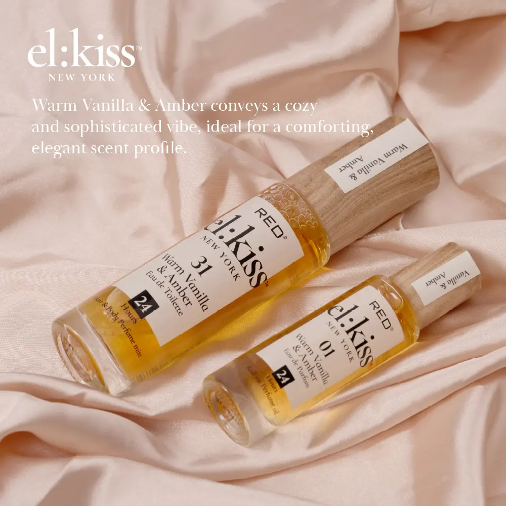 RED by KISS El Kiss Perfume Rollerball and Hair & Body Mist - Warm & Spicy Fragrances - Image 84