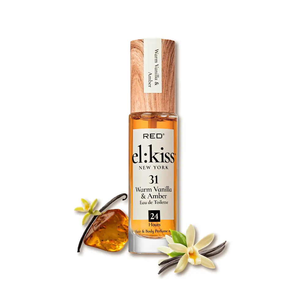 RED by KISS El Kiss Perfume Rollerball and Hair & Body Mist - Warm & Spicy Fragrances - Image 90