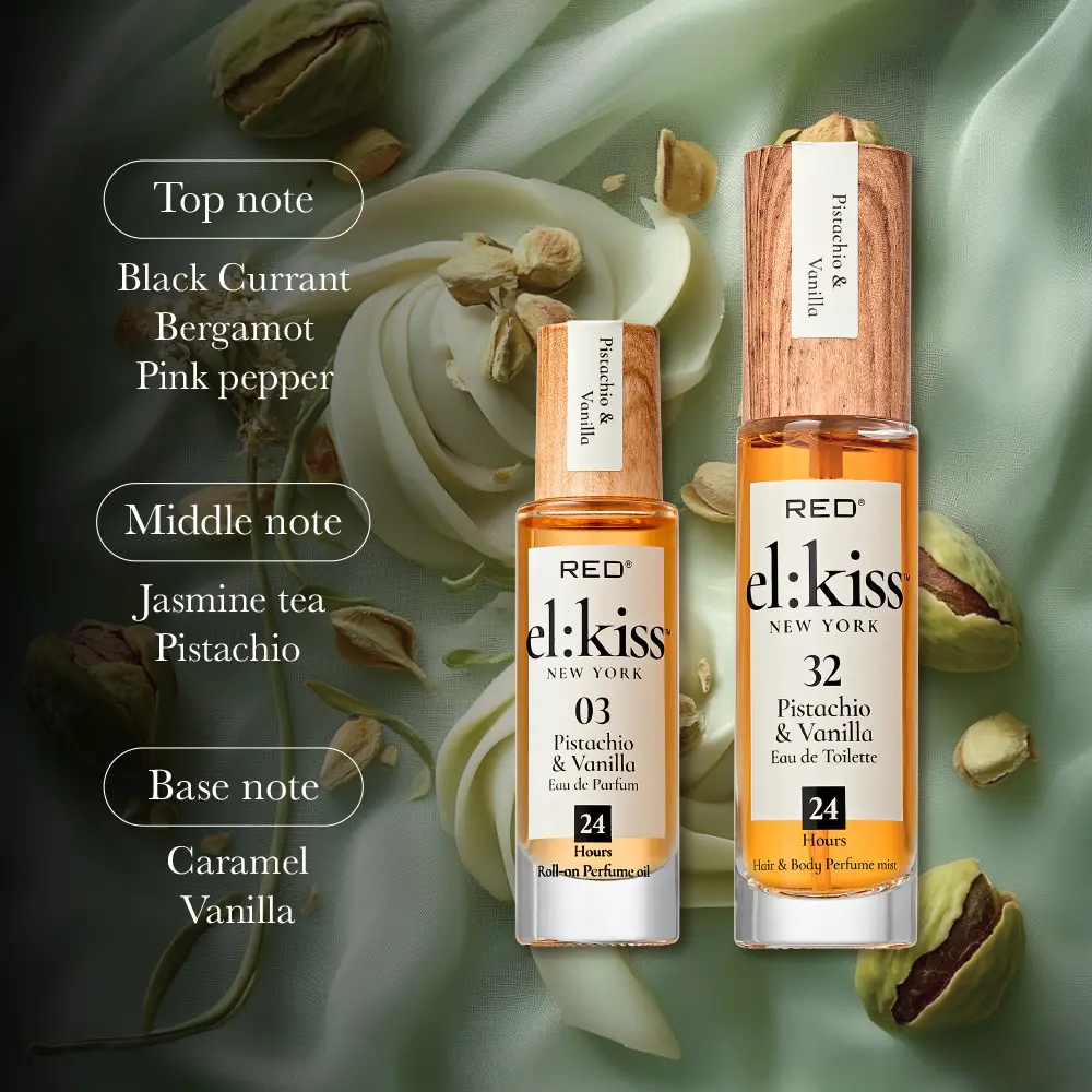 RED by KISS El Kiss Perfume Rollerball and Hair & Body Mist - Warm & Spicy Fragrances - Image 91