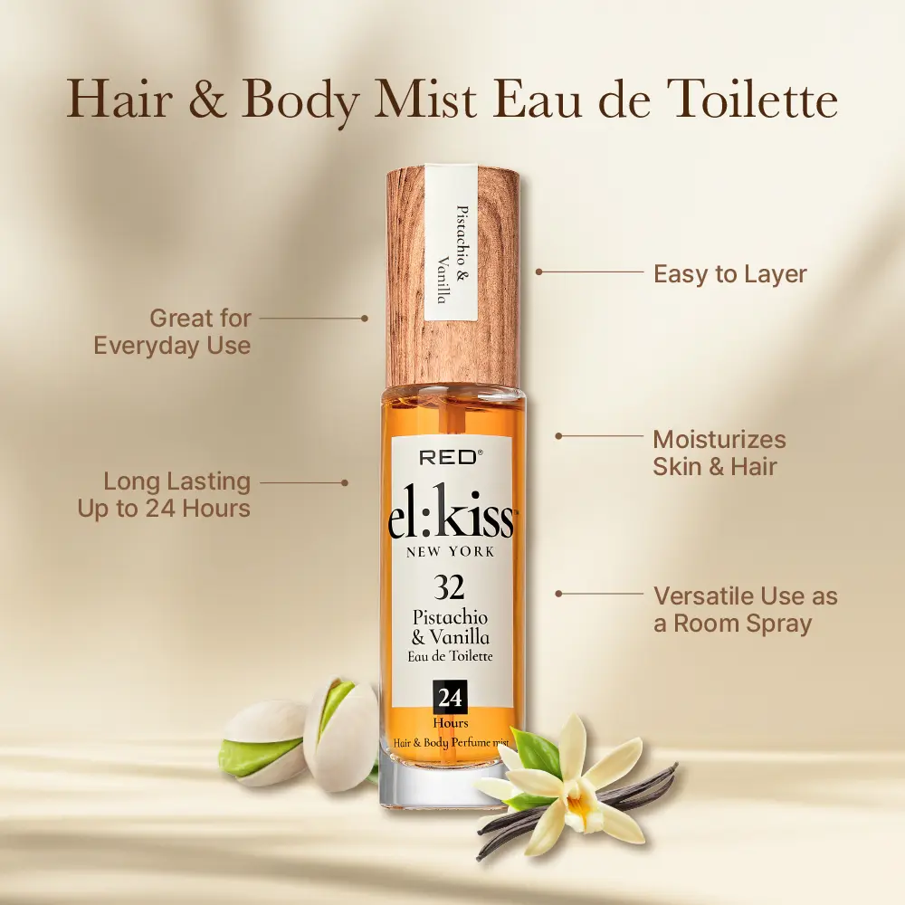 RED by KISS El Kiss Perfume Rollerball and Hair & Body Mist - Warm & Spicy Fragrances - Image 92