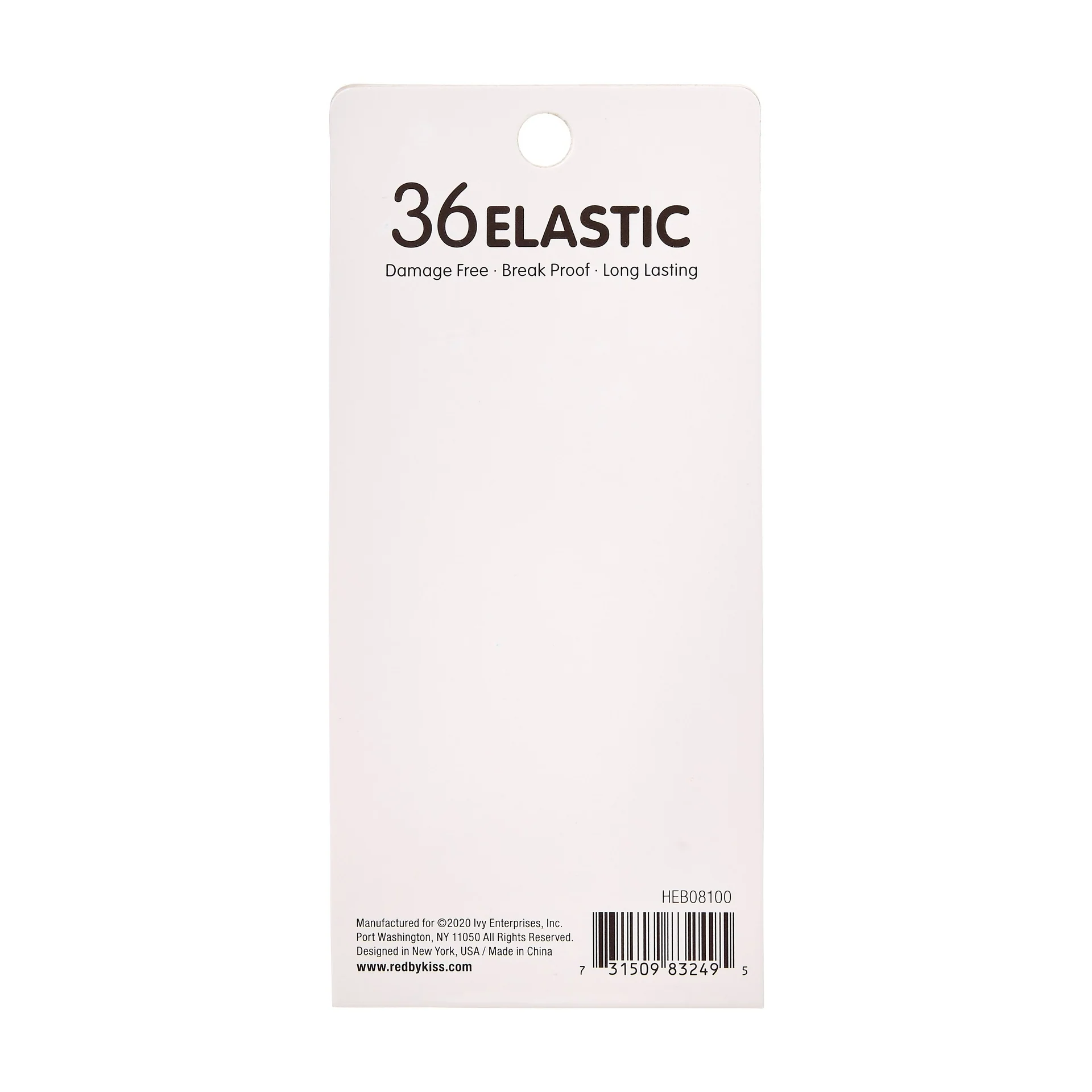 RED by KISS Elastic Band 2mm & 1 1/2" (36pcs) - Image 2