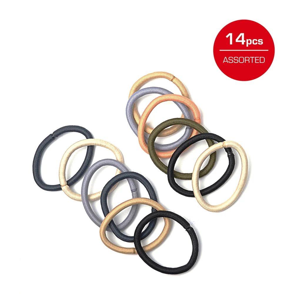 RED by KISS Elastic Hair Band 5mm (14ct) - Image 3