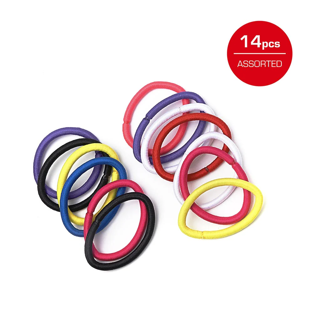 RED by KISS Elastic Hair Band 5mm (14ct) - Image 4