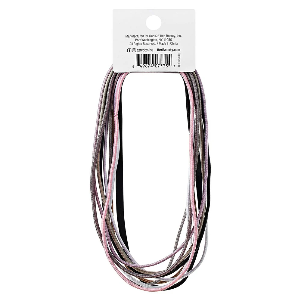RED by KISS Elastic Sport Headband (10pcs) - Image 11