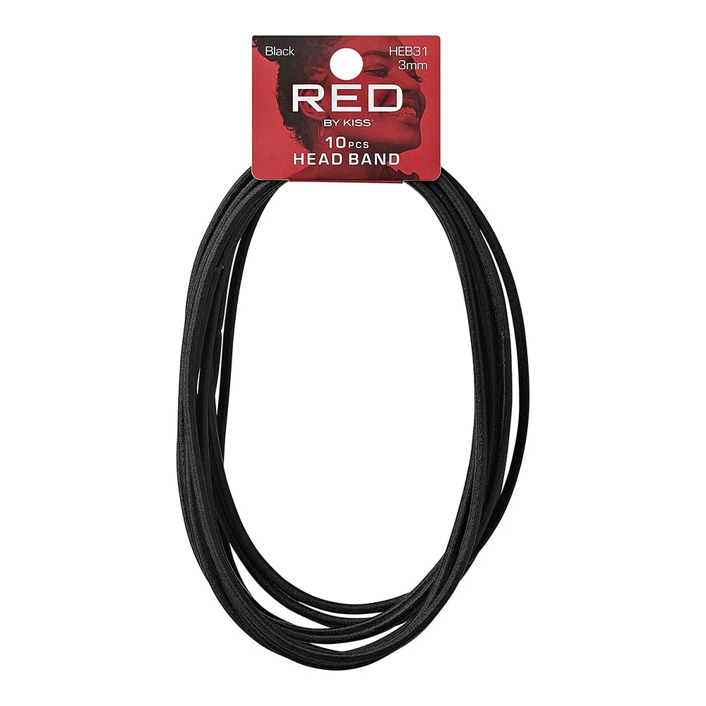 RED by KISS Elastic Sport Headband (10pcs) - Image 12