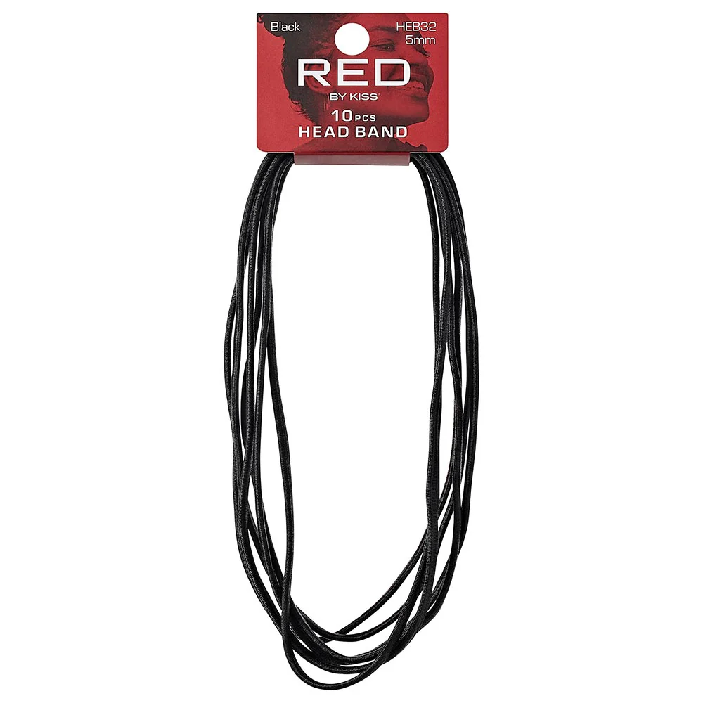RED by KISS Elastic Sport Headband (10pcs) - Image 3