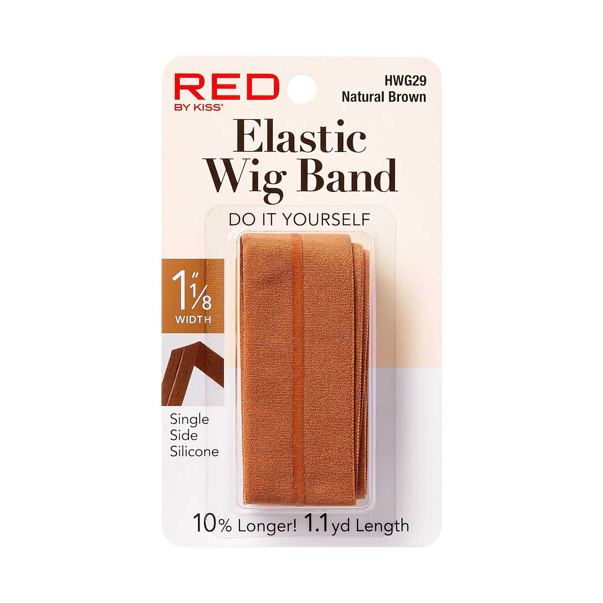 RED by KISS Elastic Wig Band with Silicone - Image 2