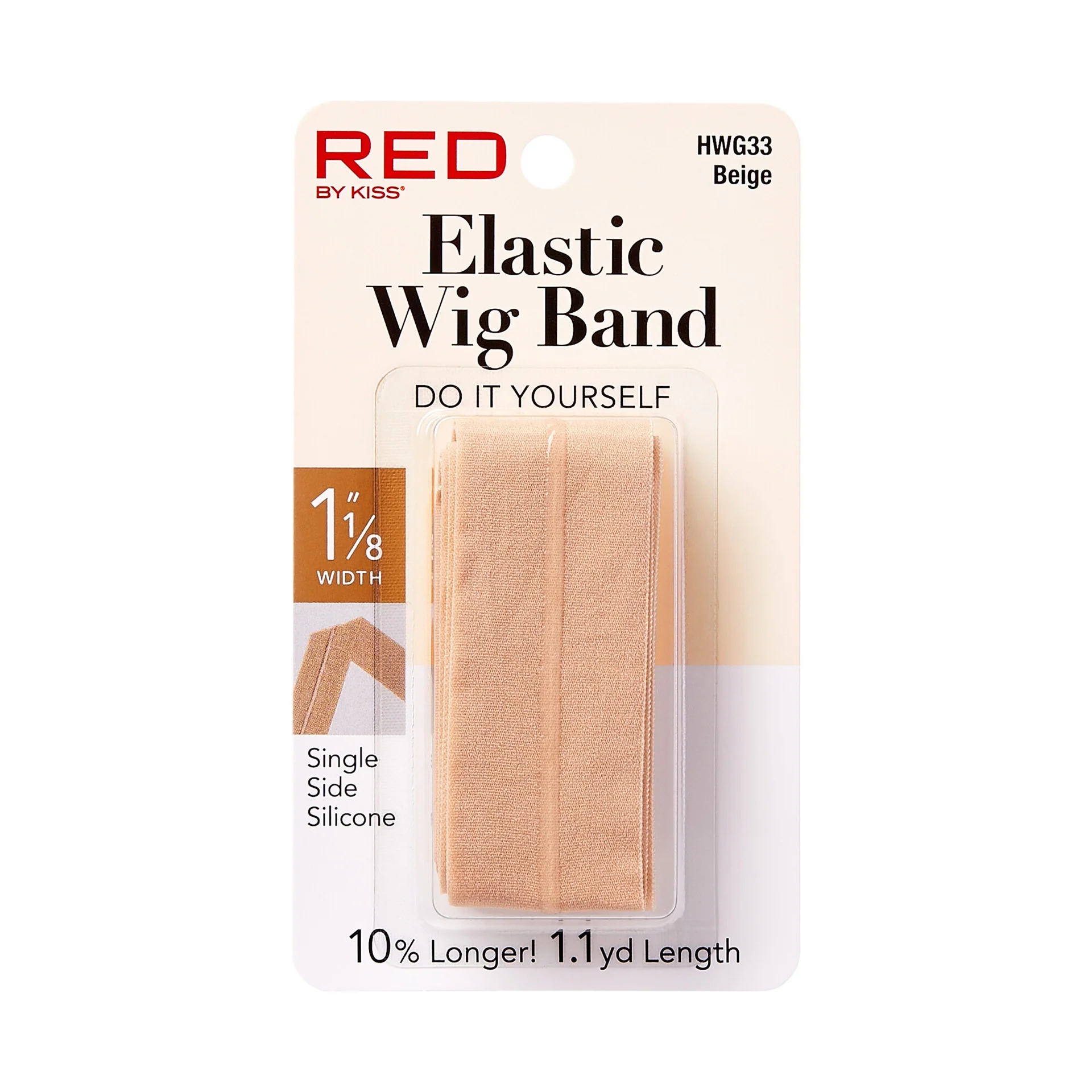 RED by KISS Elastic Wig Band with Silicone - Image 3