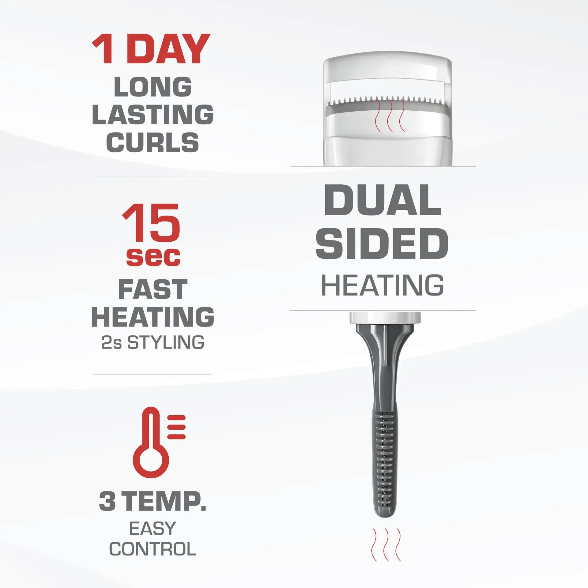 RED by KISS Electric Dual-Sided Heated Eyelash Curler & Curling Wand - Image 10