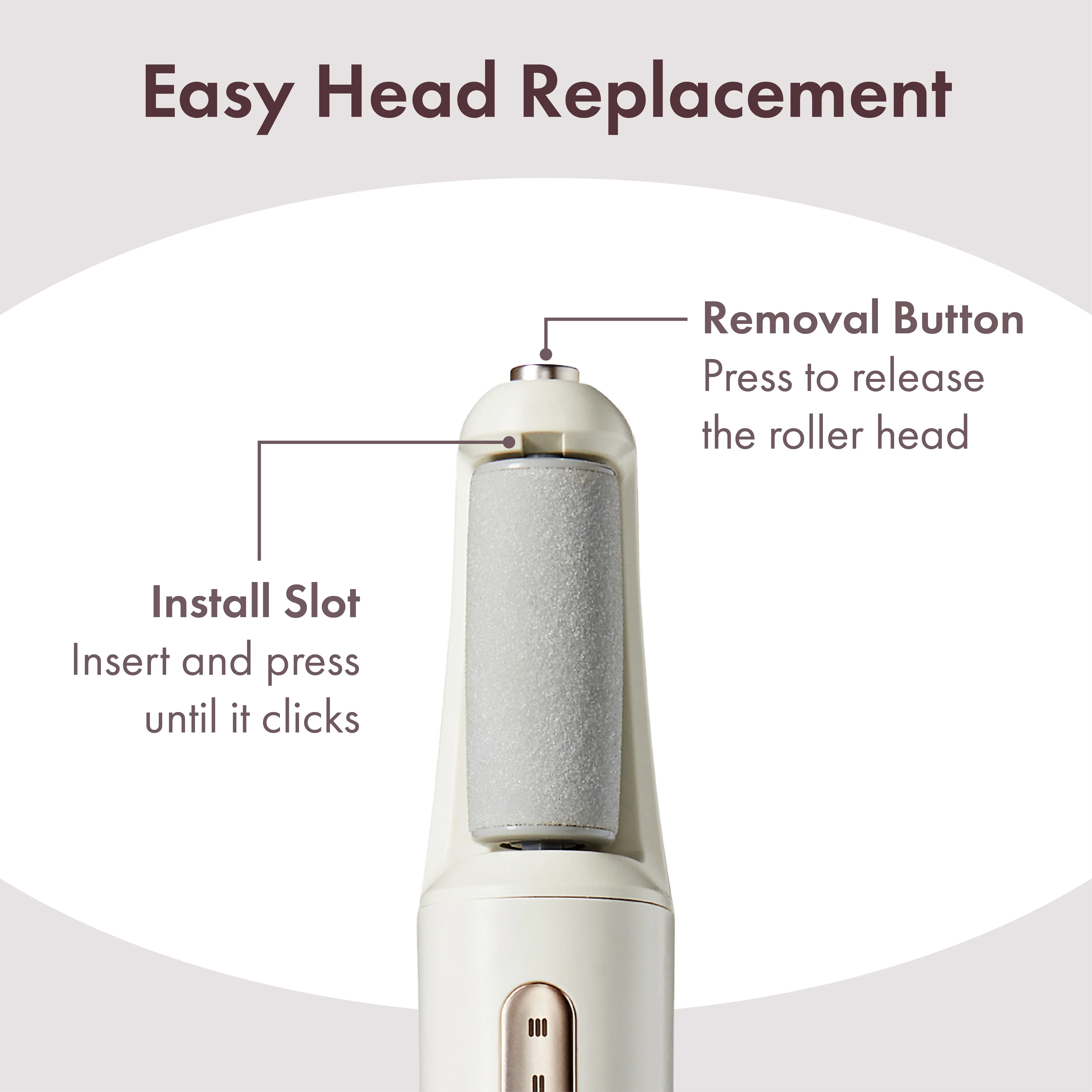 MAVIE Electric Foot File & Callus Remover – Cordless Professional Pedicure Tool with 3 Speeds & Dual Rollers (IPX7 Waterproof) - Image 4