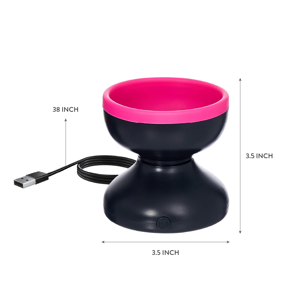 éclat Electric Makeup Brush Cleaner – Portable USB Deep Cleaning Machine for Brushes - Image 13