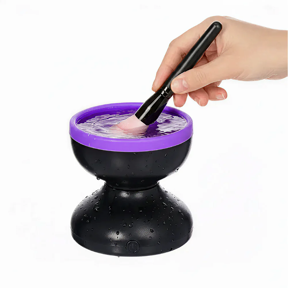 éclat Electric Makeup Brush Cleaner – Portable USB Deep Cleaning Machine for Brushes - Image 15