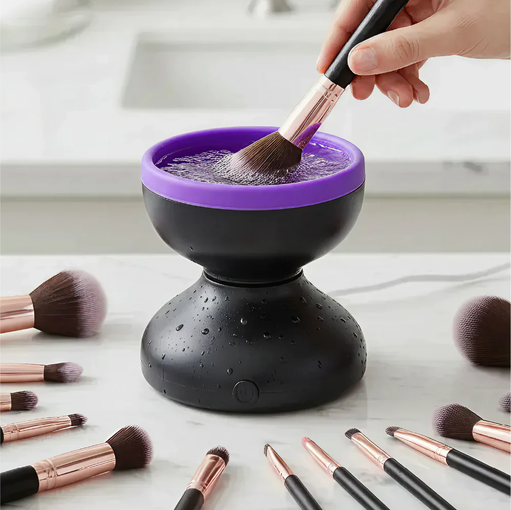 éclat Electric Makeup Brush Cleaner – Portable USB Deep Cleaning Machine for Brushes - Image 21